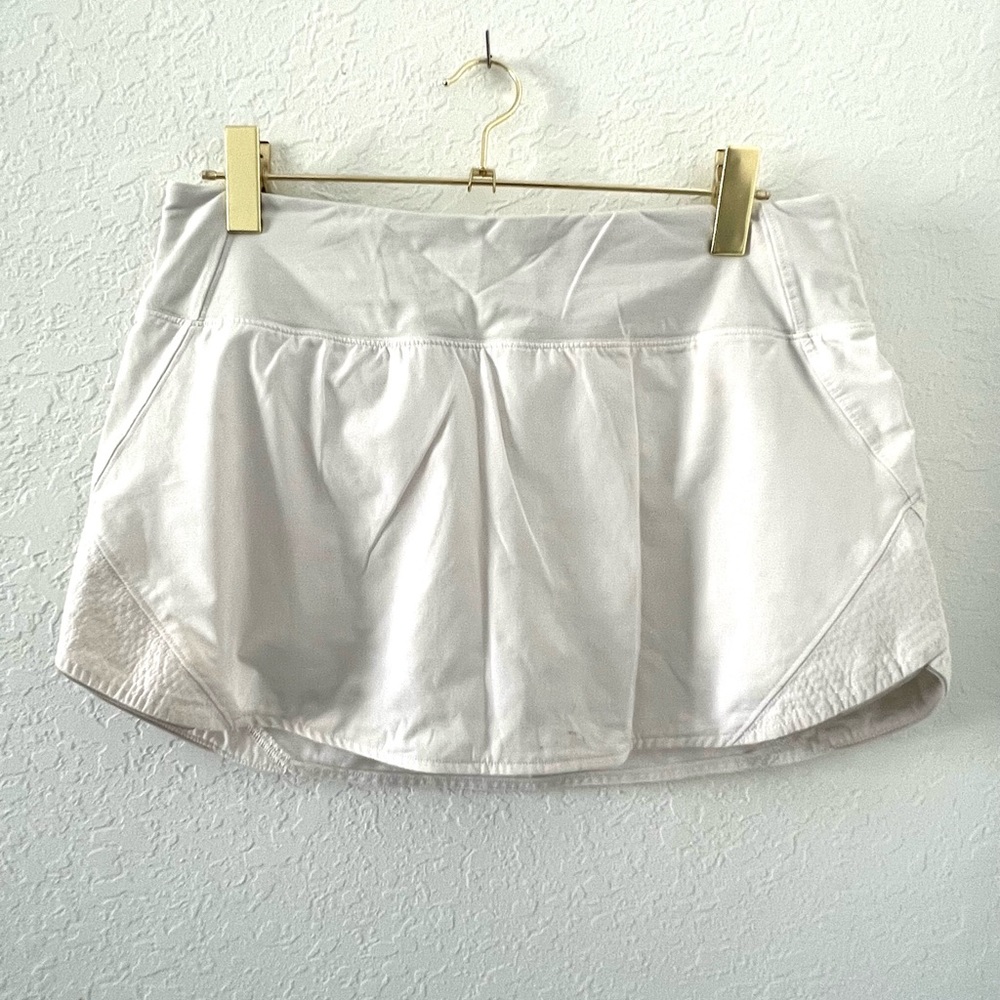 Lululemon white skirt skort - size 10